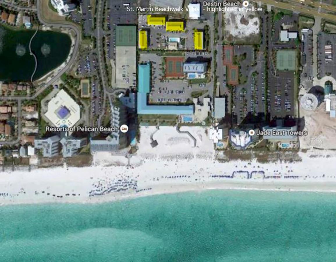 Sand & Serenity At St Martin Beachwalk Villas By Realjoy Vacations Destin Exterior photo
